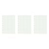 3x 32pc Filofax A5 Notebook Refill White Square Paper Writing School Stationery