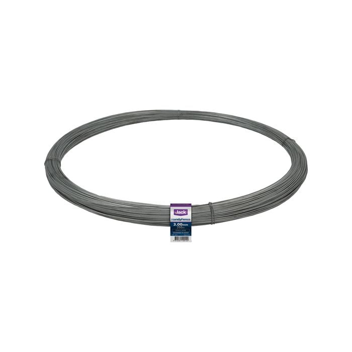 Jack 3mm x 250m Galvanised Handyfence Fence Wire