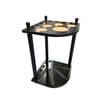 Sportivo Di Vinci Corner Billiards Pool Cue Rack With 8 Billiard Stick Holder Black