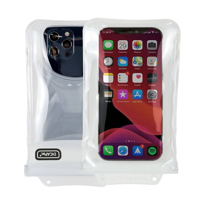 Dicapac Floating IP68 Waterproof Phone Case - White