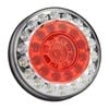 Sunrise Led Round Combo Light 122mm Diameter Multi Volt 12/24v - Reverse - Led122rc