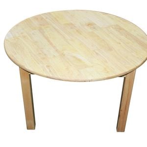 Round Table 90cm - Rubber Wood