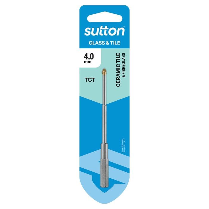 Sutton Tools 4.0mm Glass and Tile Drill Bit 