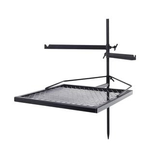 Wildtrak 70x60cm Frontier BBQ Grill w/ Bag - Black