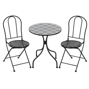 Marquee 3 Piece Mosaic Tile Bistro Setting