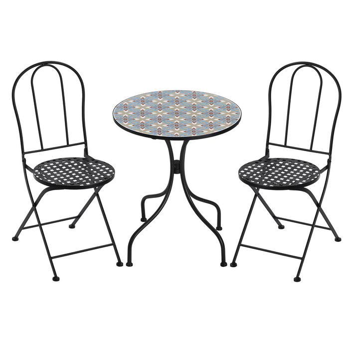 Marquee 3 Piece Mosaic Tile Bistro Setting