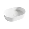 Attica 500 x 340mm Matt White Cove Oval Basin