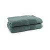2pc Onkaparinga 90x167cm Avalon Bath Sheet 550GSM Fir Green