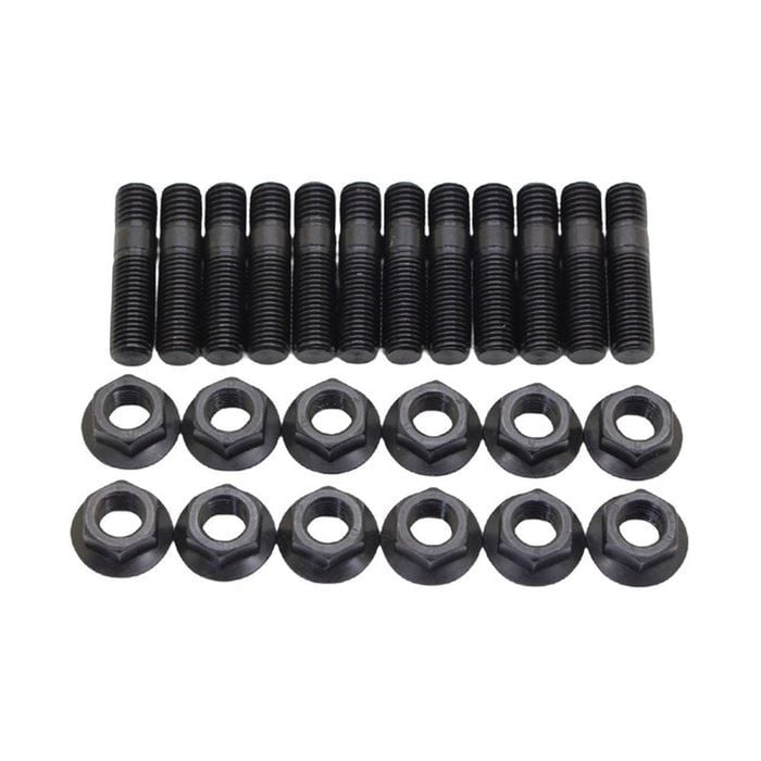 12 Pcs M8x1.25x40mm High Tensile Stud Kit for Manifold & Turbo