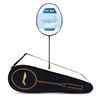 Li-Ning Wind Lite 700 II Carbon Fibre Badminton Strung Racket with Full Cover | For Intermediate | Size: 77gm | Black-Blue