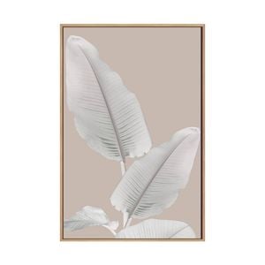 Artey | Blush Paridise II - Framed Canvas - Natural Frame - 40 x 60cm