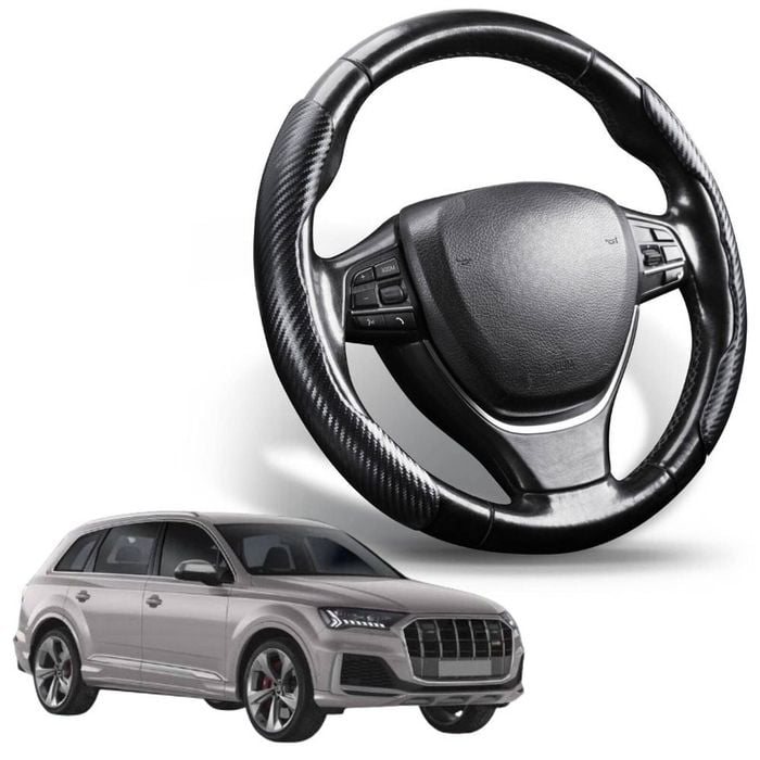 Segmented Steering Wheel Cover for Audi Q7 SQ7 2015 - Current 4M