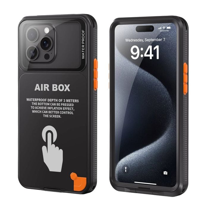 Redpepper Case Underwater Waterproof Phone Case Cover for iPhone 15 14 13 12 Pro Max 16 Plus