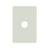 Deta S-Line Antique White 1 Gang Switch Cover Plate