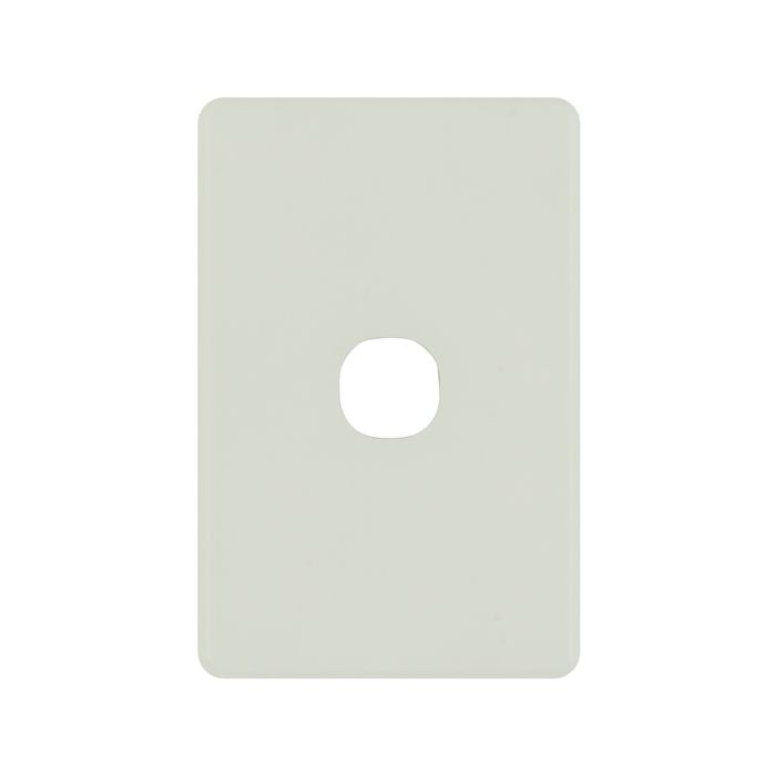 Deta S-Line Antique White 1 Gang Switch Cover Plate