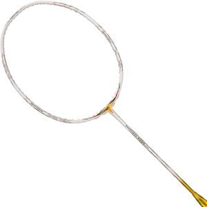 Hundred AEROFLASH 8000 ZOOM Badminton Racket (White/Gold)