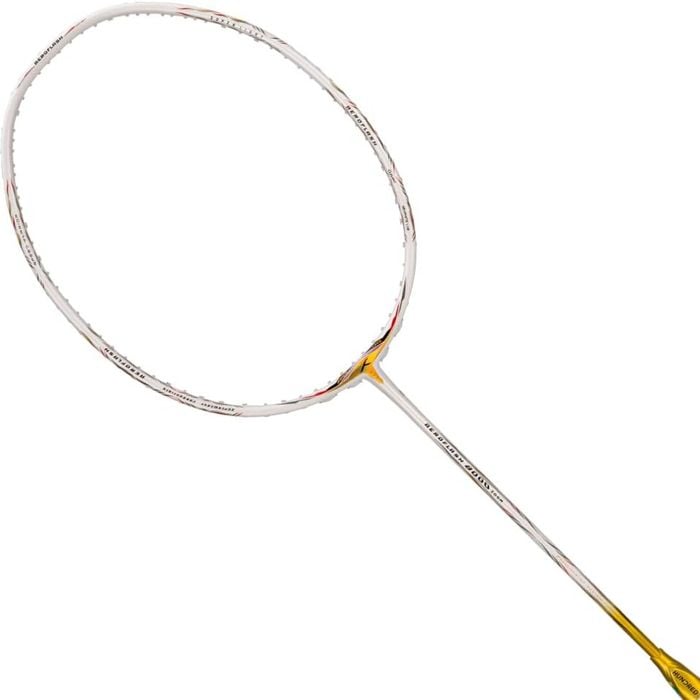 Hundred AEROFLASH 8000 ZOOM Badminton Racket (White/Gold)