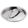 Vogue Tri-wall Saucepan Lid Stainless Steel And Aluminium 140mm Sku Y422