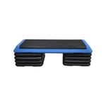 XL - Aerobic Step - 110cm*40cm Cardio Exercise Stepper - Blue Stepper 8 Risers