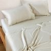 Bianca Rosebank 500TC Soft Mega Queen Size Bed Sheet Set w/ 2xPillowcases Sand