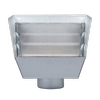 Rain Harvesting 150mm Zincalume Leaf Eater Commercial Rain Head