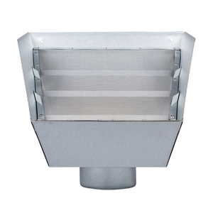Rain Harvesting 150mm Zincalume Leaf Eater Commercial Rain Head