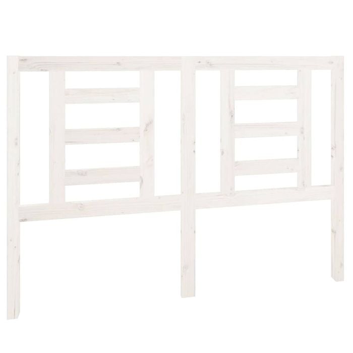 vidaXL Bed Headboard Bedroom Furniture Bed Header White 141 cm