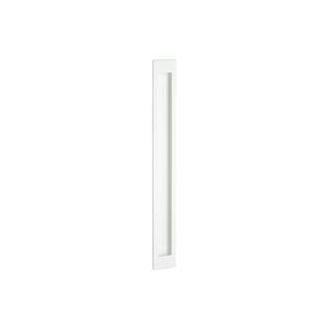 Zanda 300 x 37mm White Verve Concealed Fixing Flush Pull 5306WHT