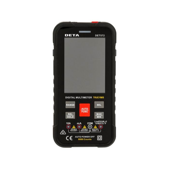 DETA True-RMS Colour Display Digital Multimeter