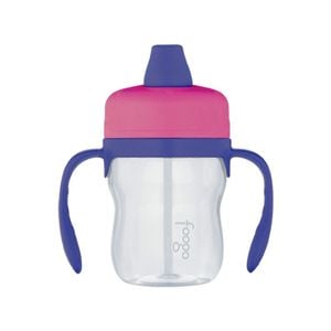 Thermos Foogo 235Ml Tritan Sippy Cup With Handles Pink