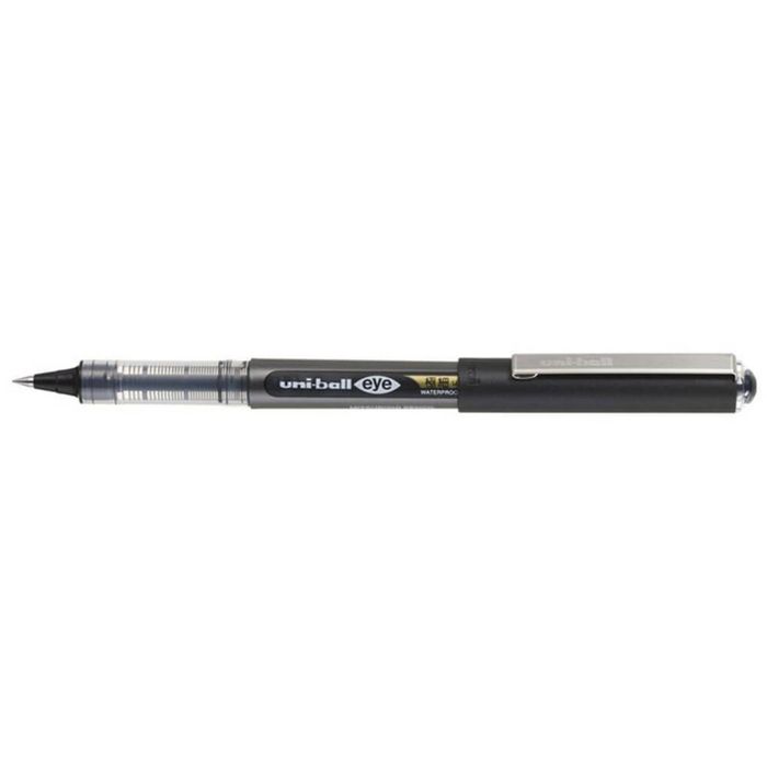 Uni-Ball Eye Ultra Fine Rollerball Pen 0.38mm 12pcs (Black)