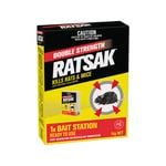 Ratsak 1kg Double Strength Bait Station