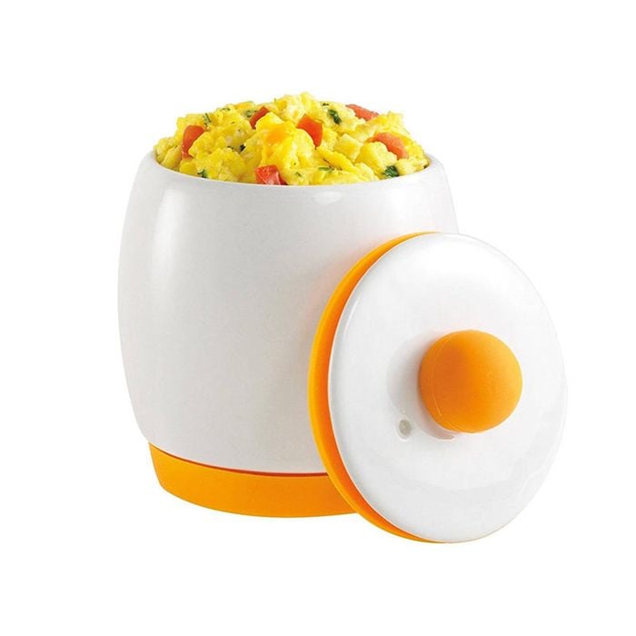 Catzon Ceramic Microwave Egg Cooker Poacher Fast Fluffy Eggs