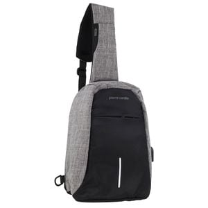 Pierre Cardin s Nylon Sling  Grey/Black