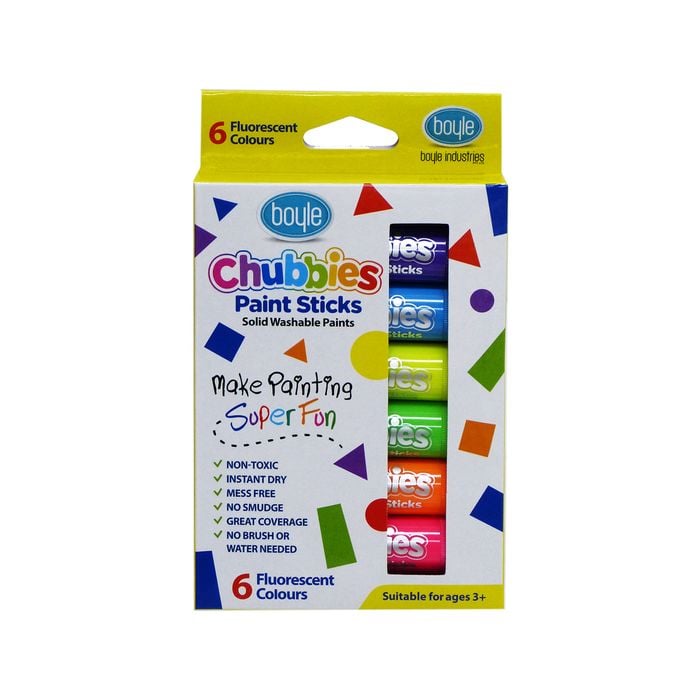 Boyle Chubbies Fluoro - 6 Pieces