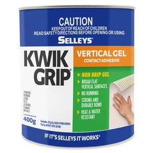 Selleys Kwik Grip 400g Vertical Gel Contact Adhesive