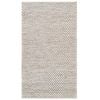 Handwoven Marble Wool Rug-6423-CREAM/BEIGE-80x150cm