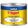 Wattyl Solagard 100ml Pre-tinted Dover White Low Sheen Colour Sampler
