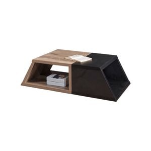 Modern Furniture FRANCO Coffee Table 140 cm - Warm Oak & Black