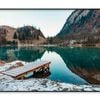Mountain Lake & Wooden Pier  Print 100% Australian Made 90x60cm  (Poster)