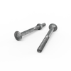 ZENITH M10 x 120mm Hot Dip Galvanised Cup Head Bolts & Nuts - Each