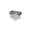 Polished Nostalgic Finned Aluminium Push-In Valve Cover Breather