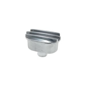 Polished Nostalgic Finned Aluminium Push-In Valve Cover Breather