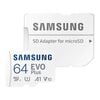 Samsung EVO Plus 64GB Micro SD Card With Adapter [MB-MC64KA/APC]