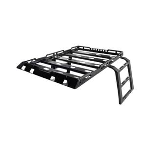 Elora Roof Rack Side Ladders For Jeep Wrangler Jk 2007-2014 Heavy Duty 200kg Black