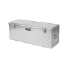 Rhino 1110 x 370 x 410mm Aluminium Checkerplate Tool Box