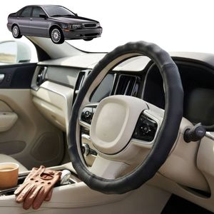 Australian Goose Steering Wheel Cover for Volvo S40 1997 - 2004 Circle Black