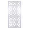Tuscan Path 900 x 1800mm White Squares Screen Panel