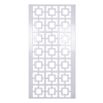 Tuscan Path 900 x 1800mm White Squares Screen Panel