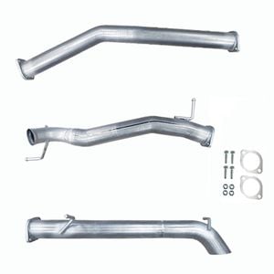 Ignite Exhausts Dpf Back For Volkswagen Amarok 2.0l 3" Straight Pipe Only Raw Aluminised Steel